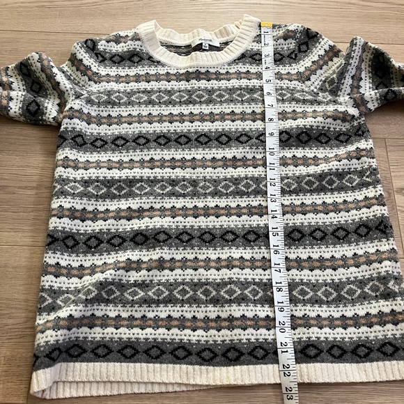 Madewell 100% merino wool nordic sweater size small - Picture 6 of 6